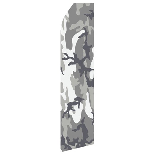 Snow Camo Econo Stock Flag