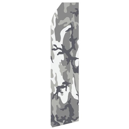 Snow Camo Econo Stock Flag