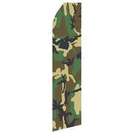 Woodland Camo Econo Stock Flag