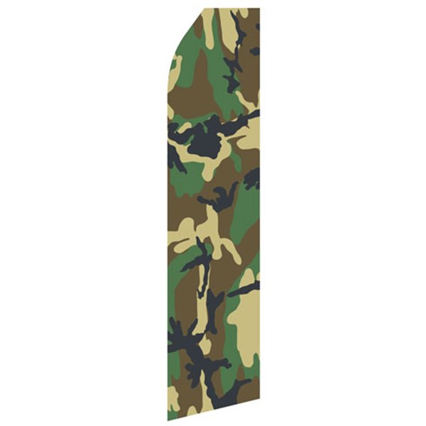 Woodland Camo Econo Stock Flag