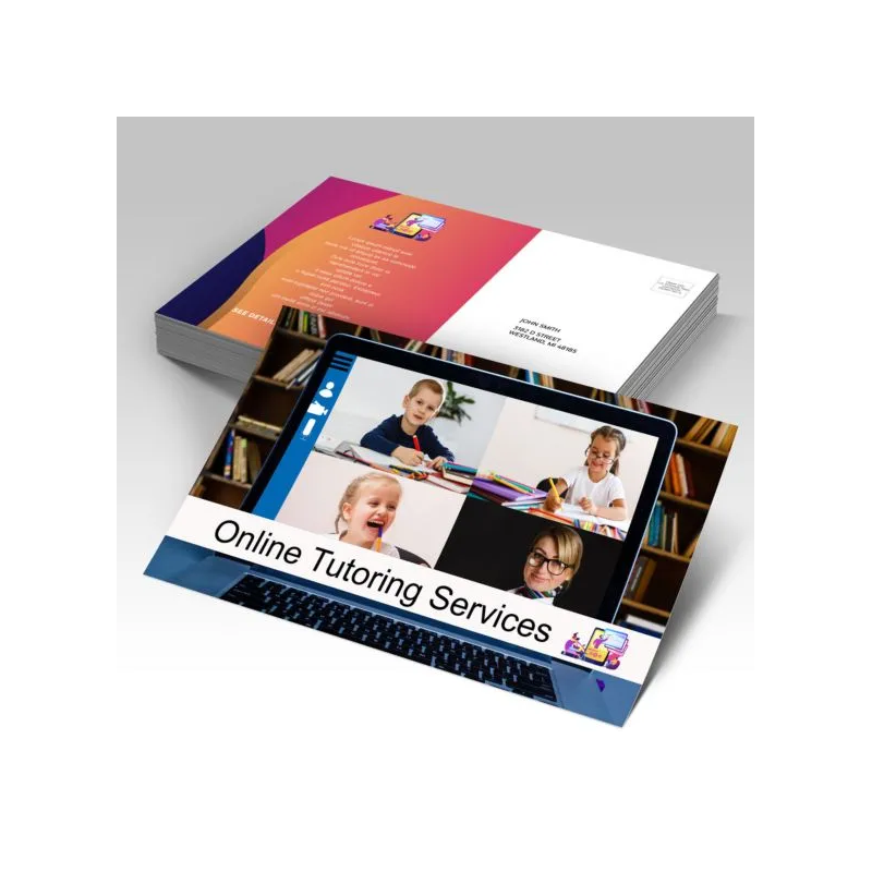 14pt + Matte Finish Full Color Post Cards