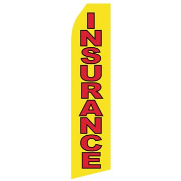 Yellow Insurance Econo Stock Flag