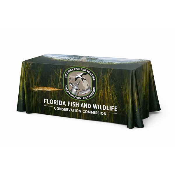 4ft Vibra-SubTM Table Cover 3 Sided