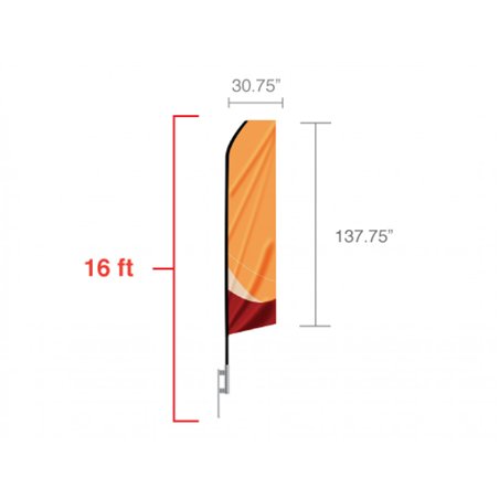 Happy Independence Day Americana Econo Stock Flag