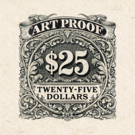 Art Proof Fee – $25.00