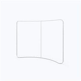 10ft Curved Tension Fabric Display