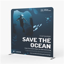 Straight Tension Fabric Displays