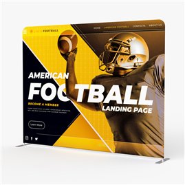 10ft Straight Tension Fabric Displays