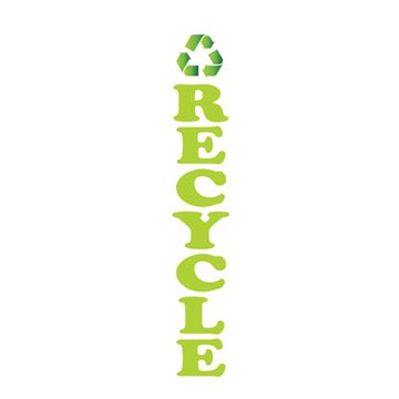 Recycle Econo Stock Flag