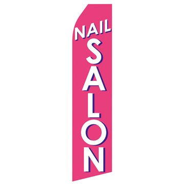 Nail Salon Econo Stock Flag