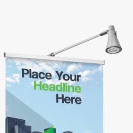 Retractable Banners Full Color with Free Shipping!