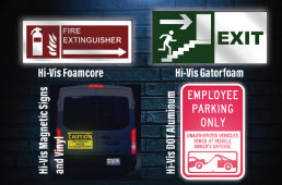 High Visibility Signs